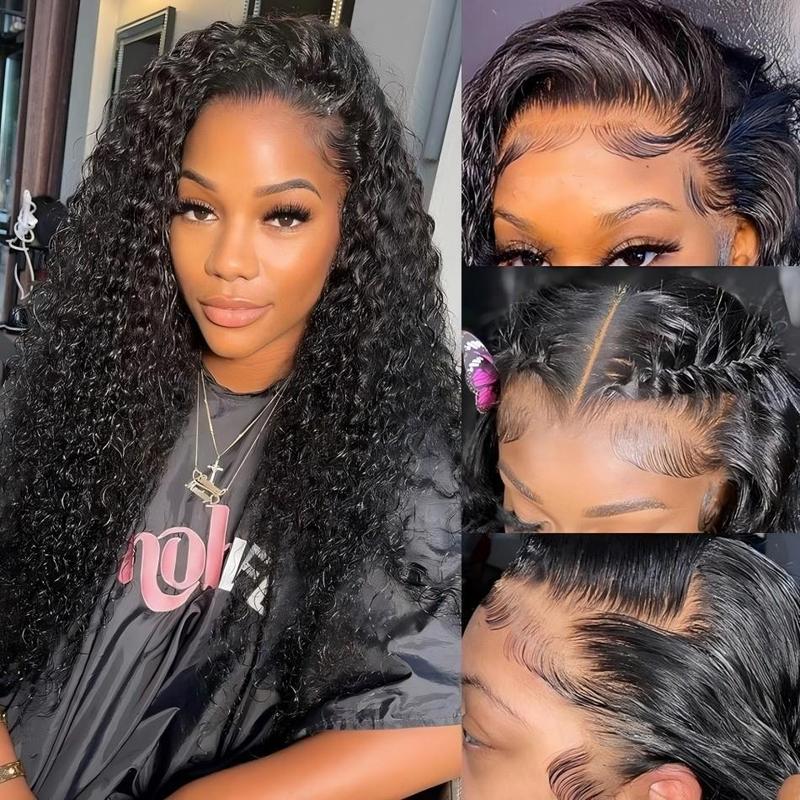 Bling Hiar 30 32 Inch Deep Wave Water wave Frontal Wigs hd lace wig 13x6 human hair Curly Wig For Women choice Pre Plucked #NovaTopFinds