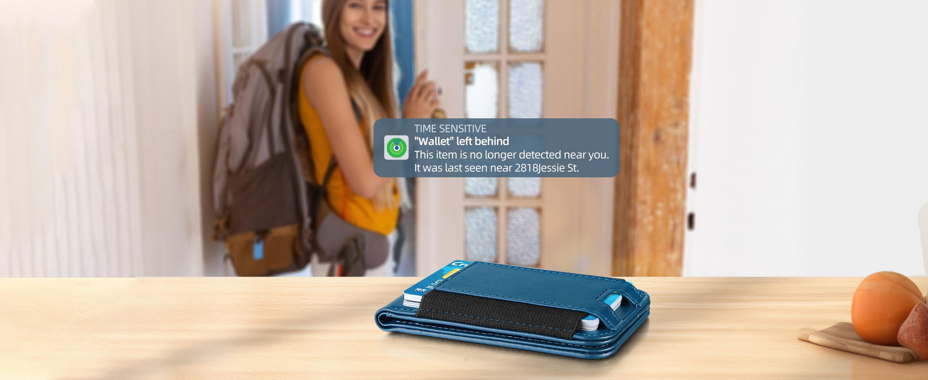 Magsafe Wallet, Works with Find My, Upgrade with Phone Wallet and Adjustable Stand, 3 Card Slots, Magnetic Wallet for Phone 16 15/14/13/12 promax plus Series, Fit 8 Cards, RFID Blocking, Blue Spring Magnetic Greenish