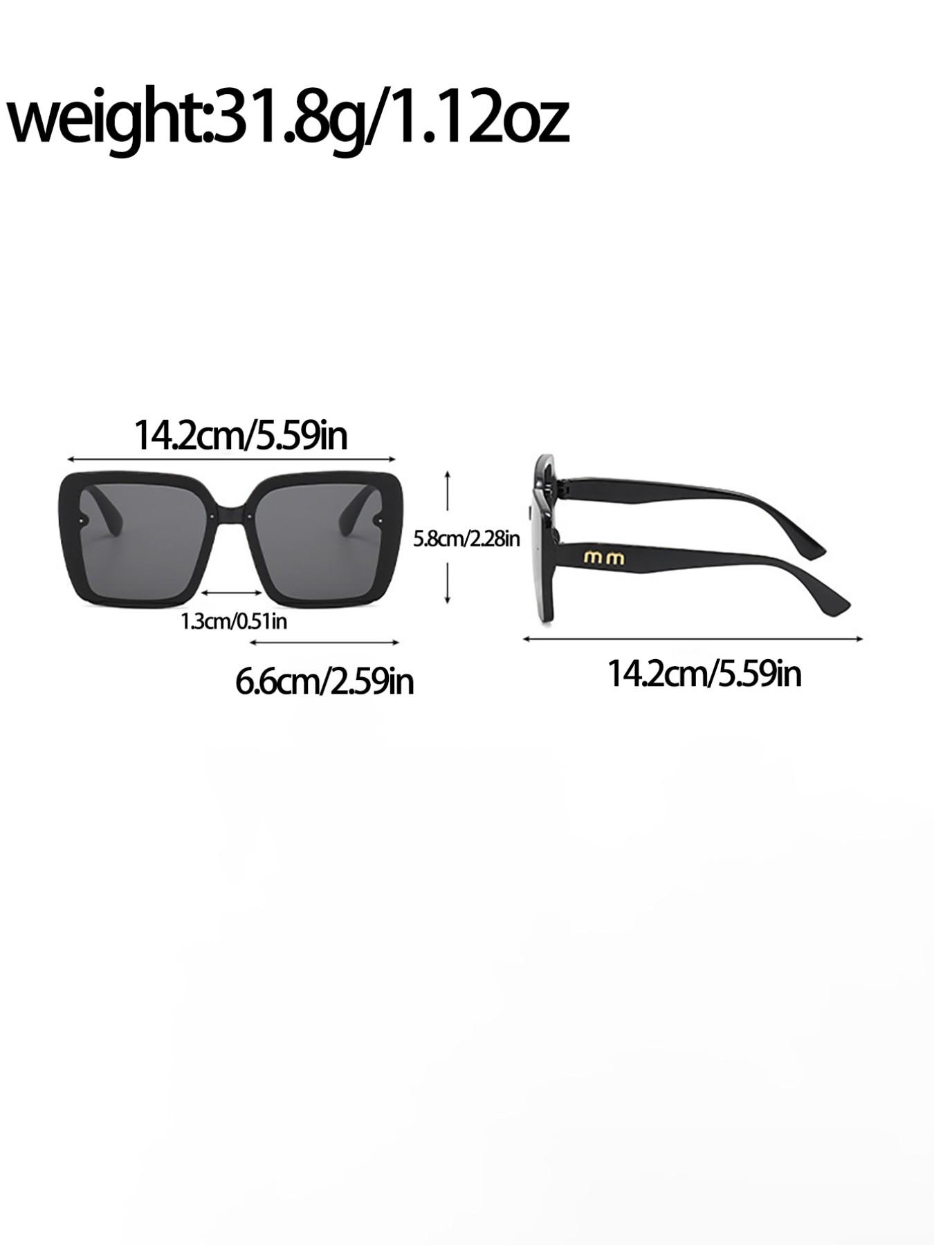 Fashion Large Frame Sunglasses for Women, Trendy All-Season Animal Pattern, Cute Style Decorative Lens, Streetwear Instagram Fame