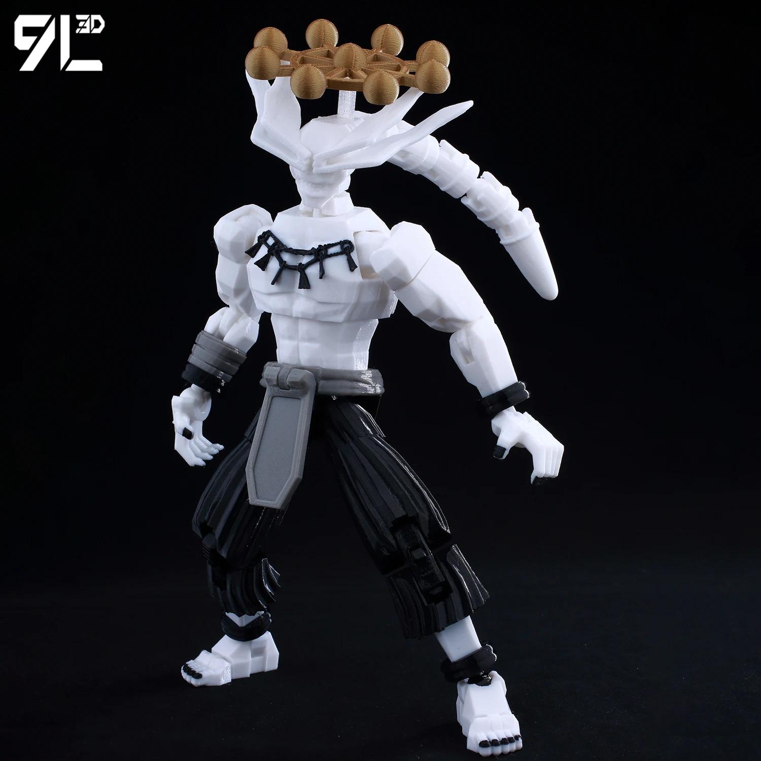 9L3D Printed Titan13 Jujutsu Kaisen Mahoraga Figure Dummy13 Lucky13 Multi-Jointed Poseable T13 Anime Model Collectible Toys Gift 9L3D Printed Titan13 Jujutsu Kaisen Mahoraga Figure Dummy13 Lucky13 Multi-Jointed Poseable T13 Anime Model Collectible Toys Gift