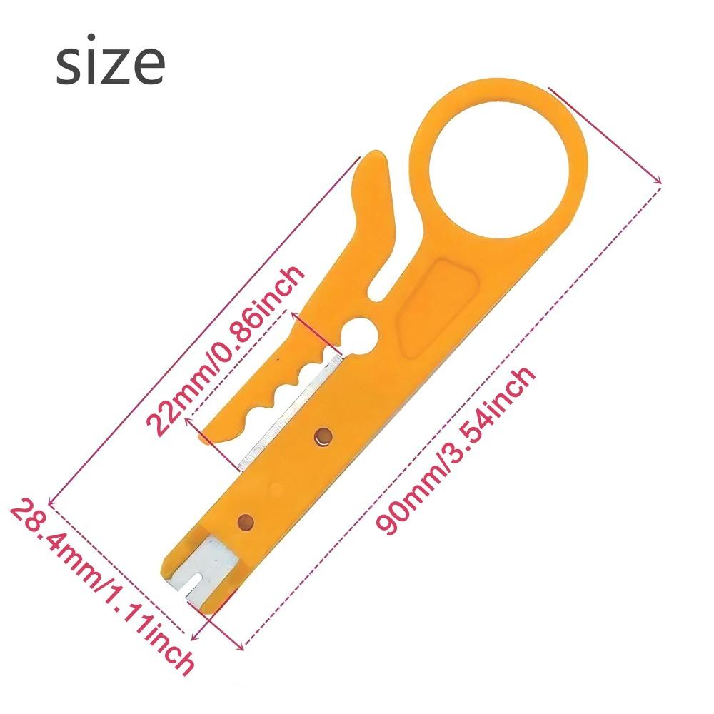 Multi-Function Cable Tool: Coax Crimper Stripper for RG59 RG6 RG7 RG11, Ethernet Cable CAT5 CAT6, Phone Line Repair Cutting Pliers