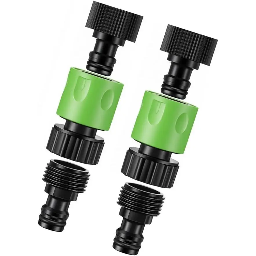 2 Pack Hose Adapter Compatible with Karcher Hose Adapter K1700 to K2300PS K3 Follow Me K1 Entry to K5  G220 to G4000  Washer  Accessories Quick Connect (Green)