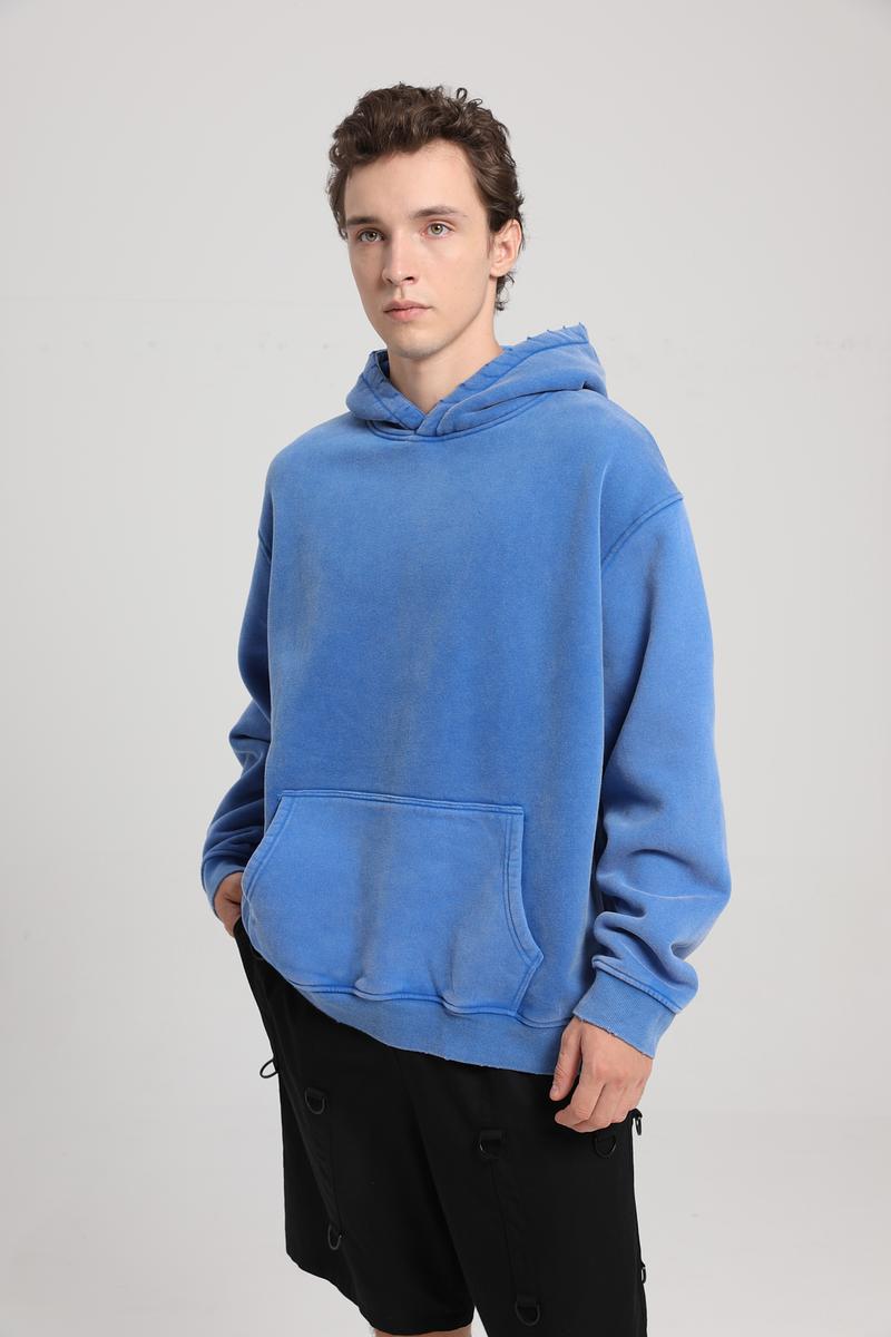 FAIABLE FADE CRAFT Unisex Casual Oversized Acid Wash tops Hoodie Pullover - Athletic & Warm, Long Sleeve Relaxed Fit Sweatshirt in Soft Material - Perfect for Men's & Women's Leisure Sweaters, Pair with Leggings Womenswear Basic