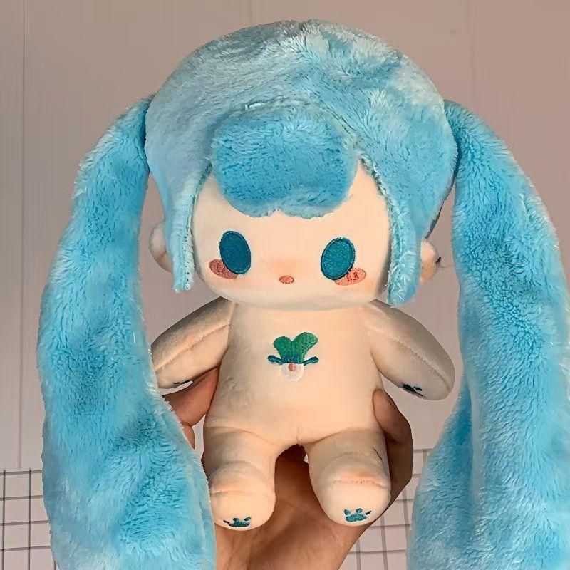 New Hatsune Miku Cotton Doll Cartoon Hatsune Miku Plush Doll Articulated Anime Merchandise Holiday Gift Room Decorations