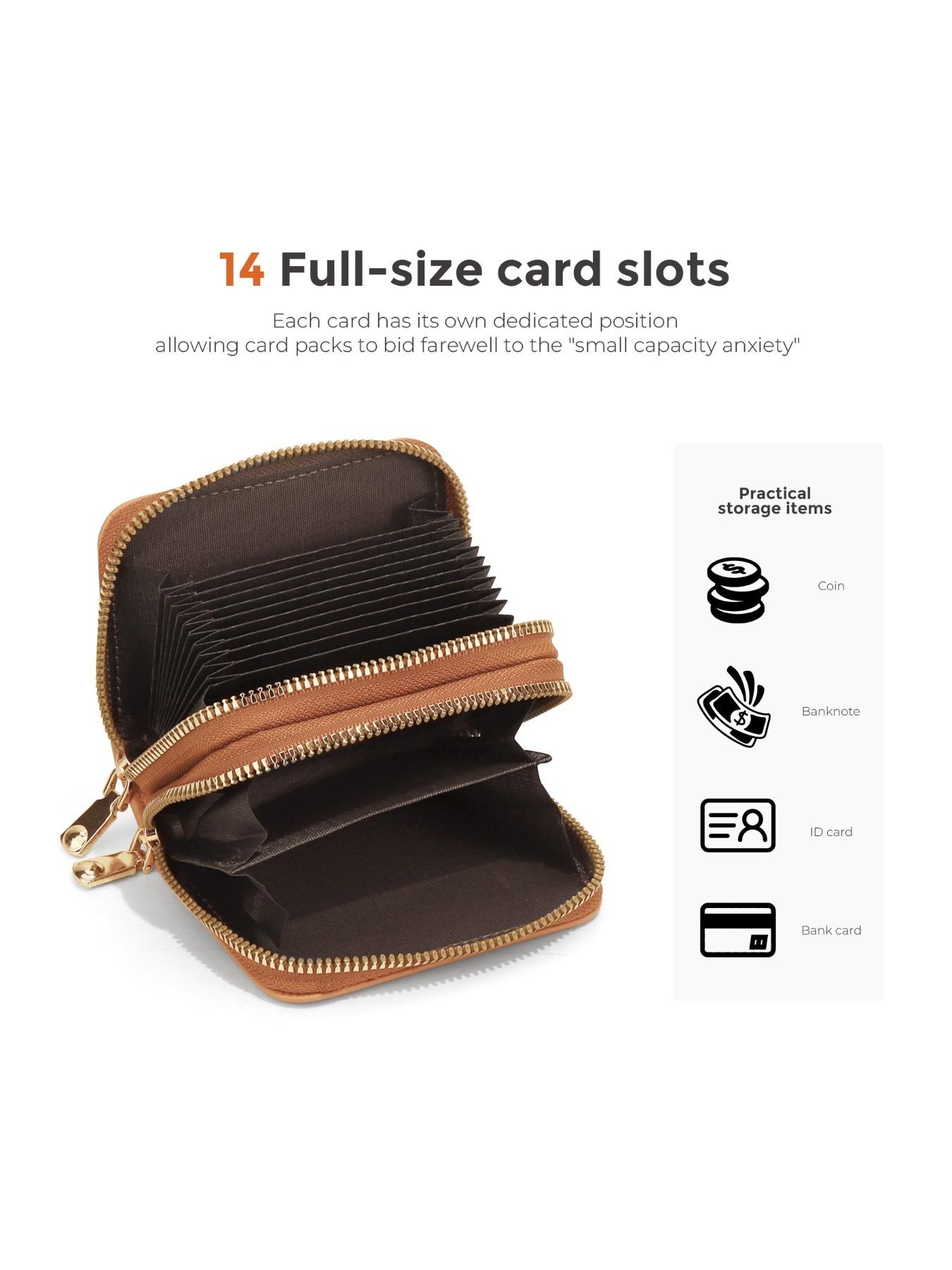 Checkered Color Block Women's Wallet, Large Capacity, High-End Two-Fold Multi-Card Slot, Coin Purse, Fashionable Ladies' Accessory