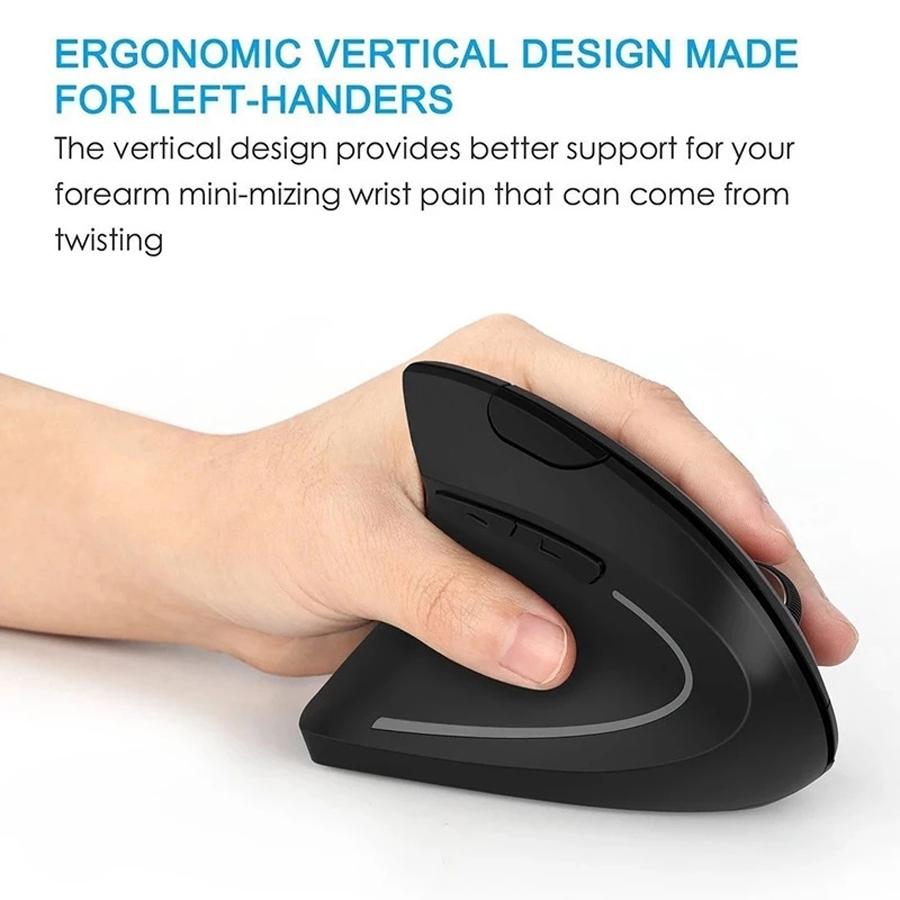 Vertical Ergonomic Design Portable Wired USB Wireless Optical Tracking Mouse Rechargeable Bluetooth Gaming PC Gamer For Computer Laptop Mause Accessory