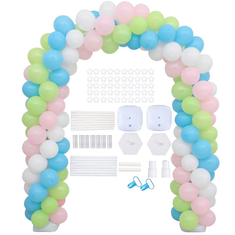 Balloon Arch Kit Frame,180cm 83pc Birthday Party Decoration,Wedding Birthday Bow of Balloon Stand Support, Kids Baby Shower Party Supplies balloon arch birthday party