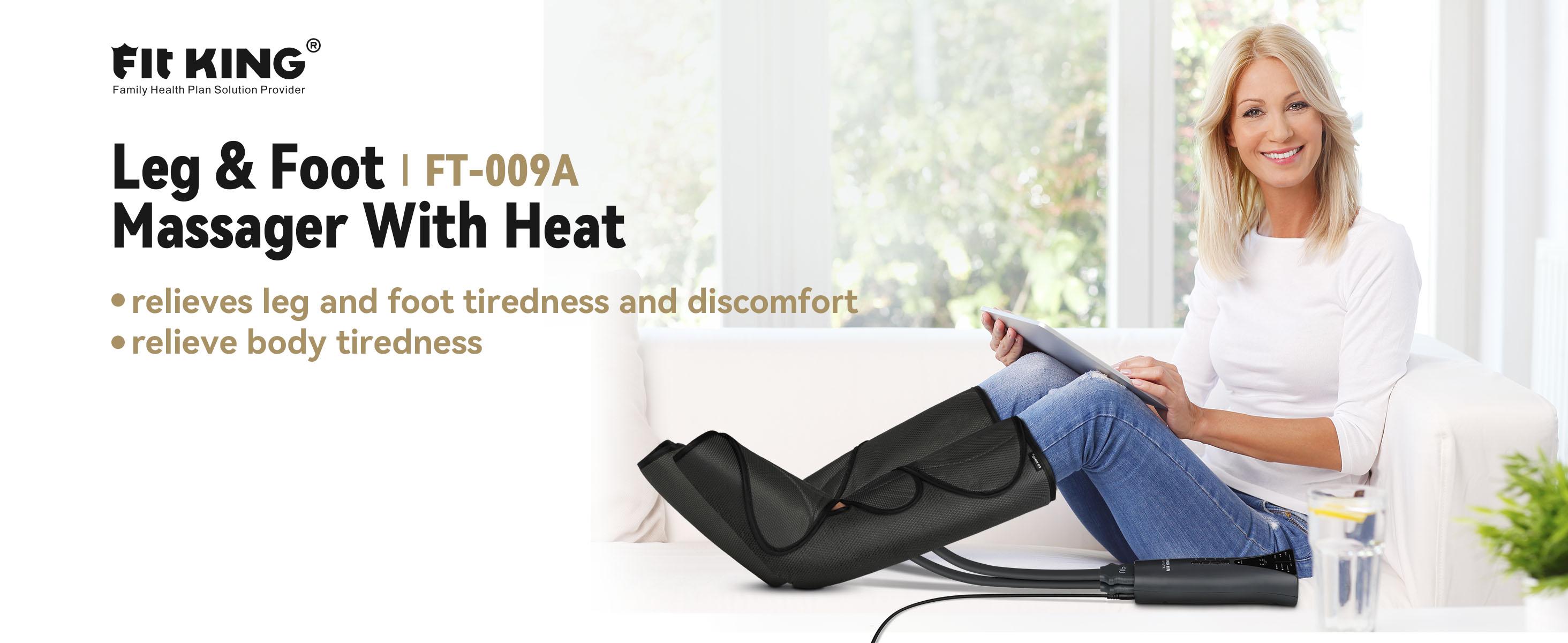 FIT KING Leg Massager with Handheld Controller For Foot and Calf Massage Relief Device Comfort feetmassager