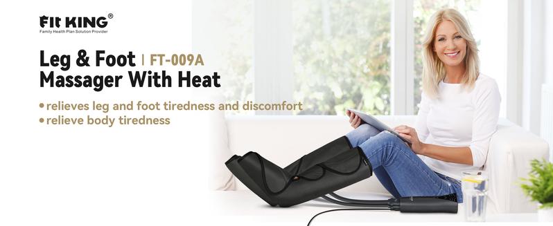 FIT KING Leg Massager with Handheld Controller For Foot and Calf Massage Relief Device Comfort feetmassager
