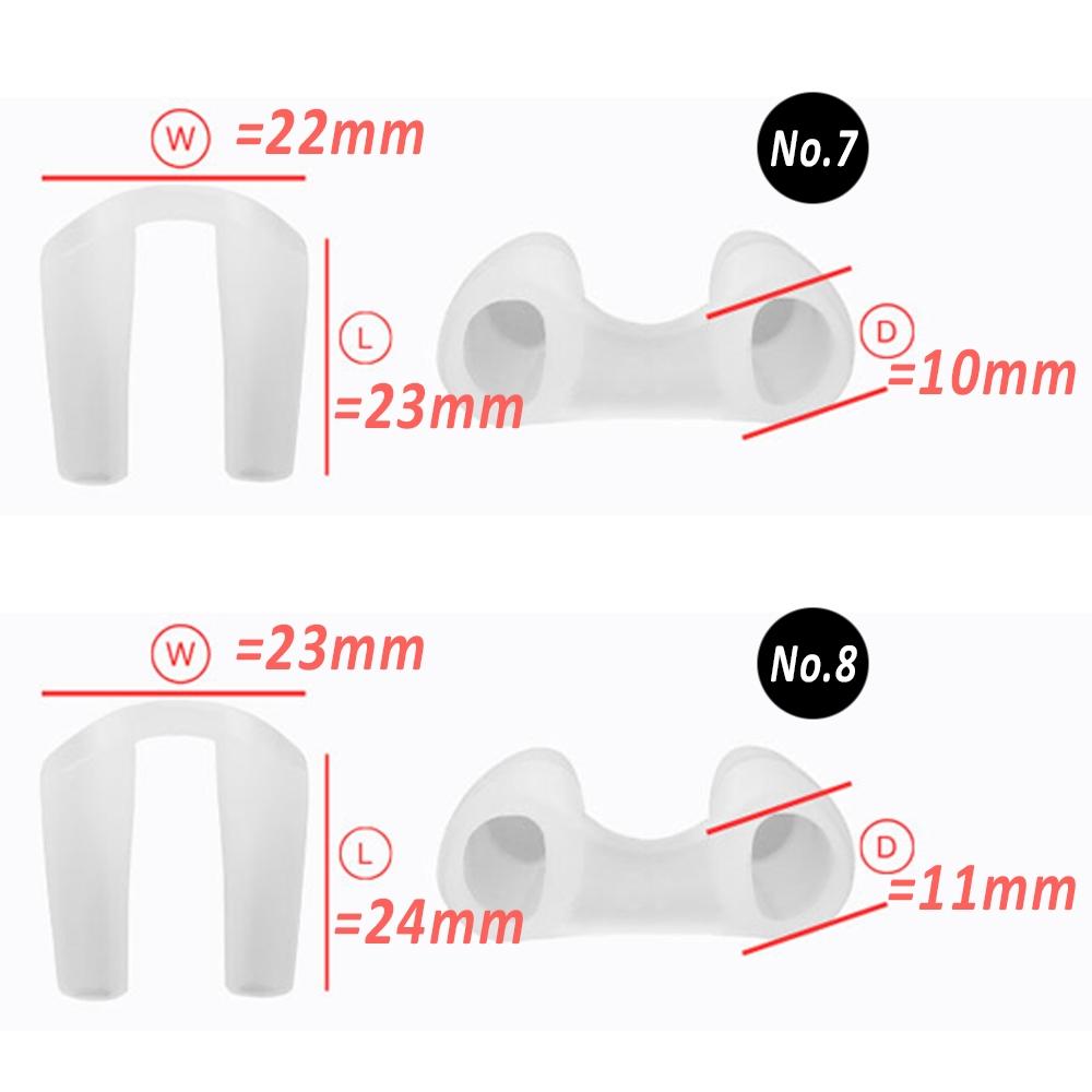 Nostril Retainer,Nose Clip for Rhinoplasty Recovery , Nose Retainer for Surgery ,Nose Shaper & Support Device , Silicone , Post-Surgery Nostril Shaping & Recovery Aid,7 Sizes