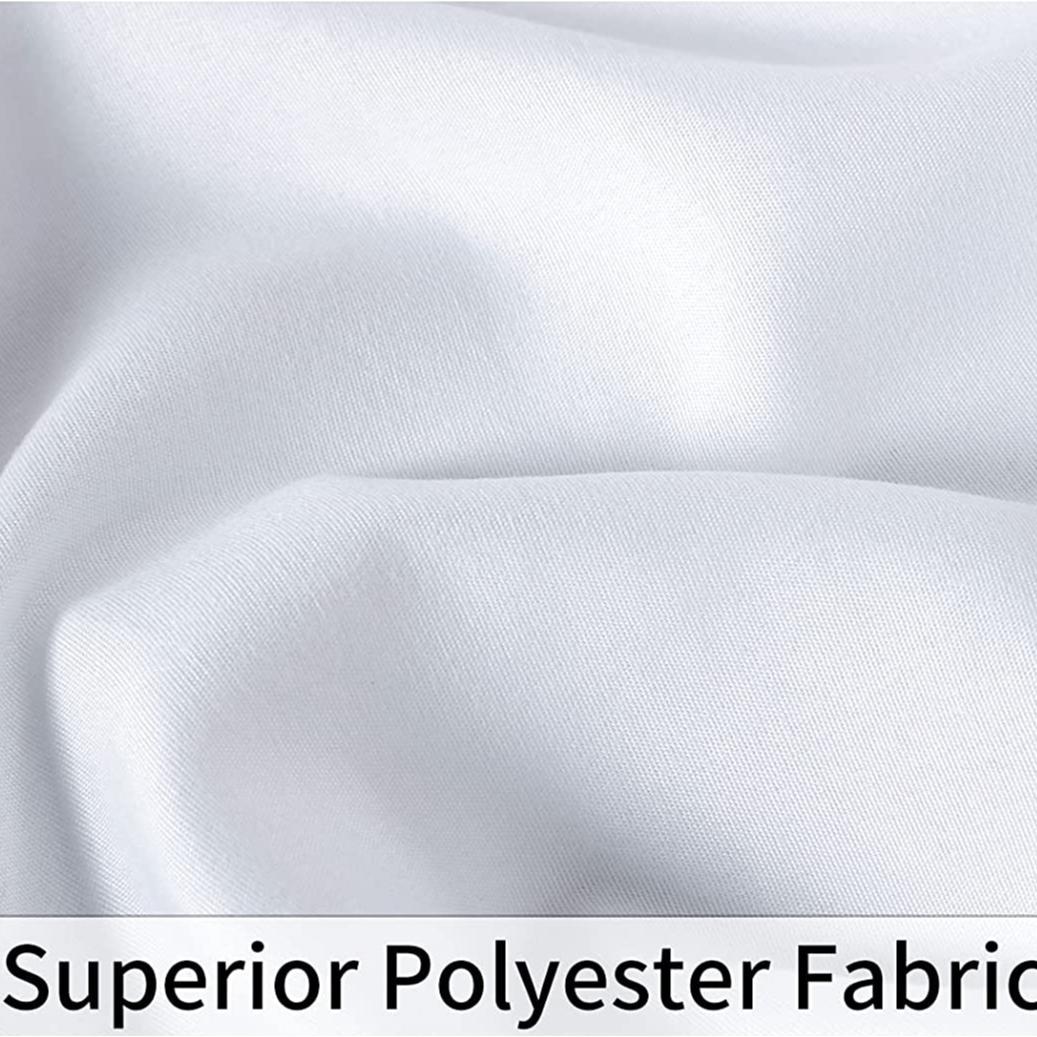 Ruffled Shower Curtain, 1 Count Plaid Pattern Bath Curtain with Button Accent, Lightweight Quick-dry Polyester Curtain for Bathroom Decor, Bathroom Decoration Accessories