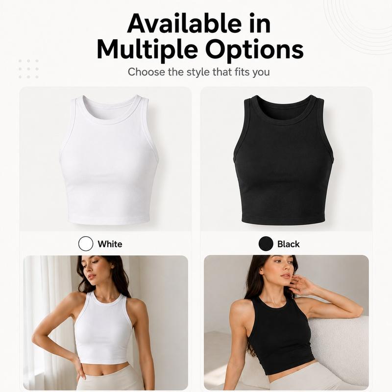 Women's casual sports vest, suitable for fitness, running, and tennis, new model, high-quality fabric, casual sports fashion.