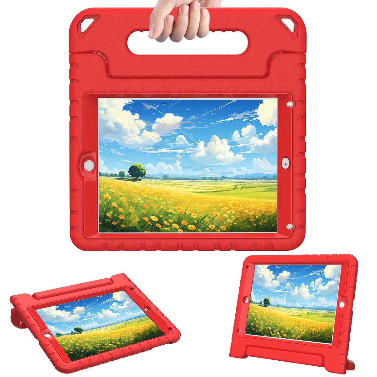 iPad Series Protective Case with Screen Protector, Shockproof Foldable Handle Stand, Durable iPad Cover, Tablet Protective Cover Accessories