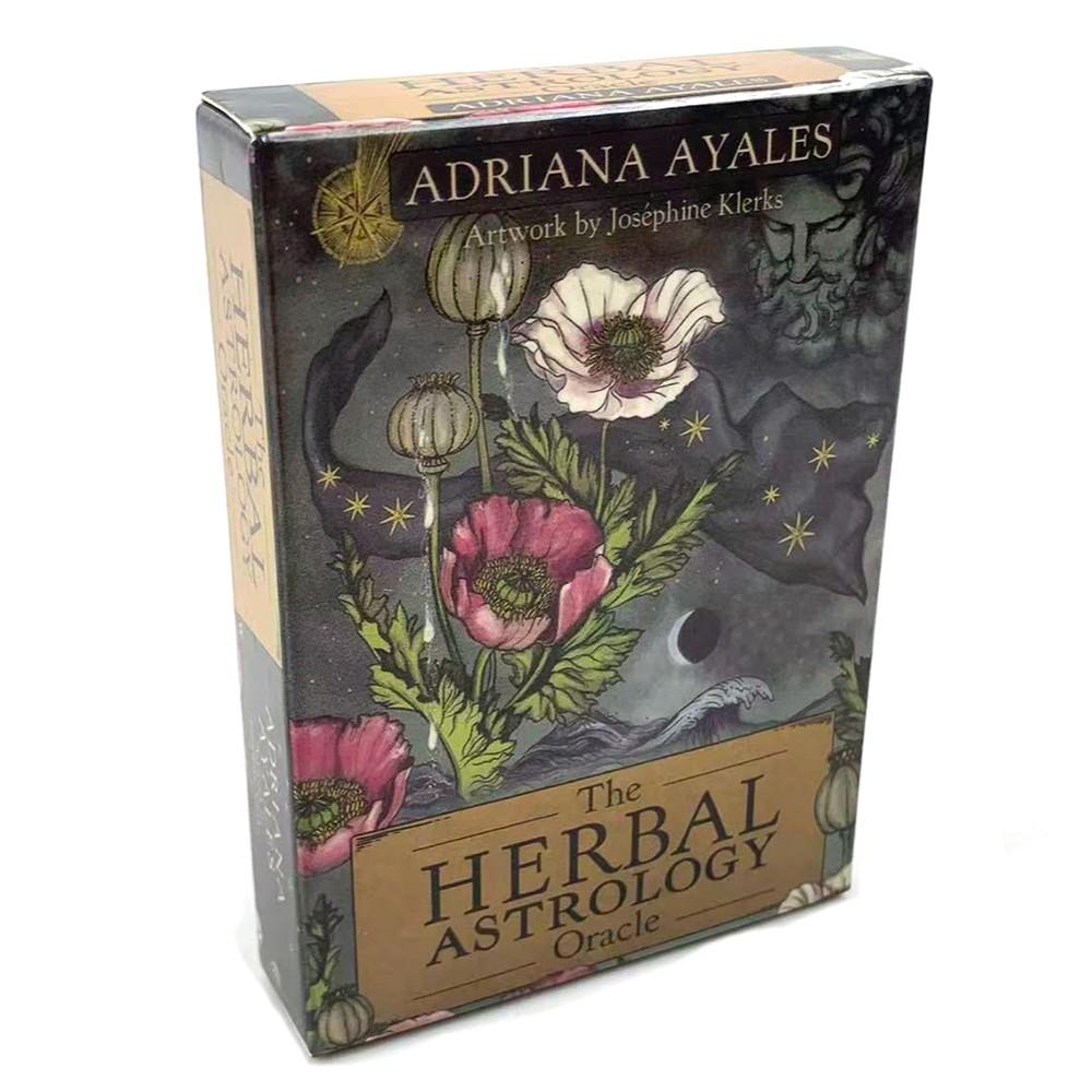Herbal Astrology Tarot Cards, Magical Ritual Oracle Deck, Easter Halloween Party, Christmas Gift, Birthday Surprise, Friends Gathering Game