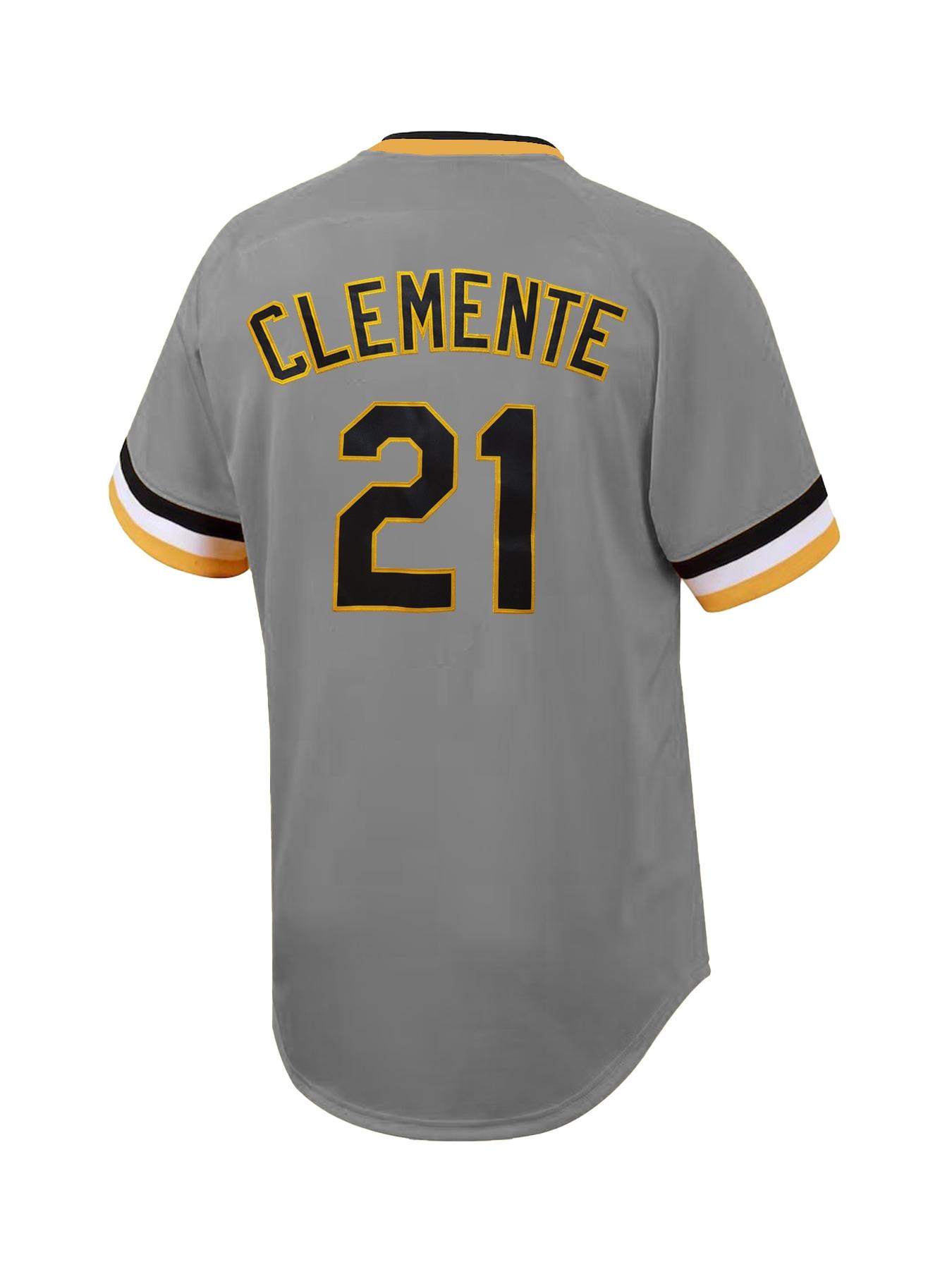 Men's Letter & Number Embroidered Baseball Jersey, Stylish Jersey, Casual Breathable Short Sleeve Baseball Top for Training Competition Party, Unisex Sportswear for Spring & Fall, Jersey Shirts