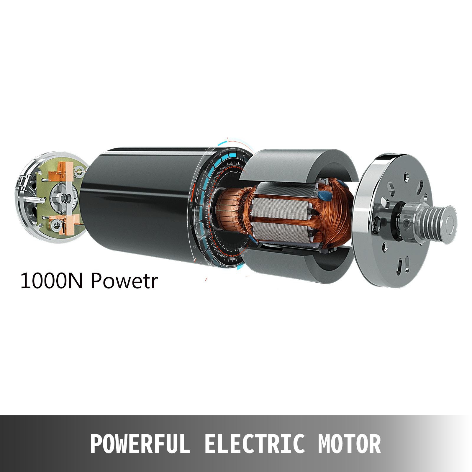 VEVOR Motorized TV Lift Stroke Length 35 Inches Motorized TV Mount Fit for 32-65 Inch TV Lift with Remote Control Height Adjustable 28.7-64.2 Inch, Load Capacity 154 Lbs