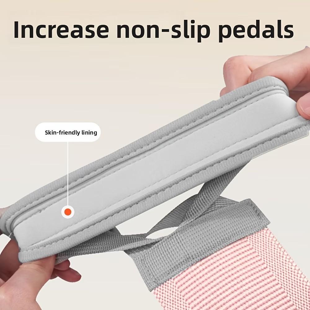 New Multi-Functional Fabric Foot Pedal Puller, Yoga Assist Rope, Abdominal and Arm Fitness Equipment, Core and Leg Strength Trainer