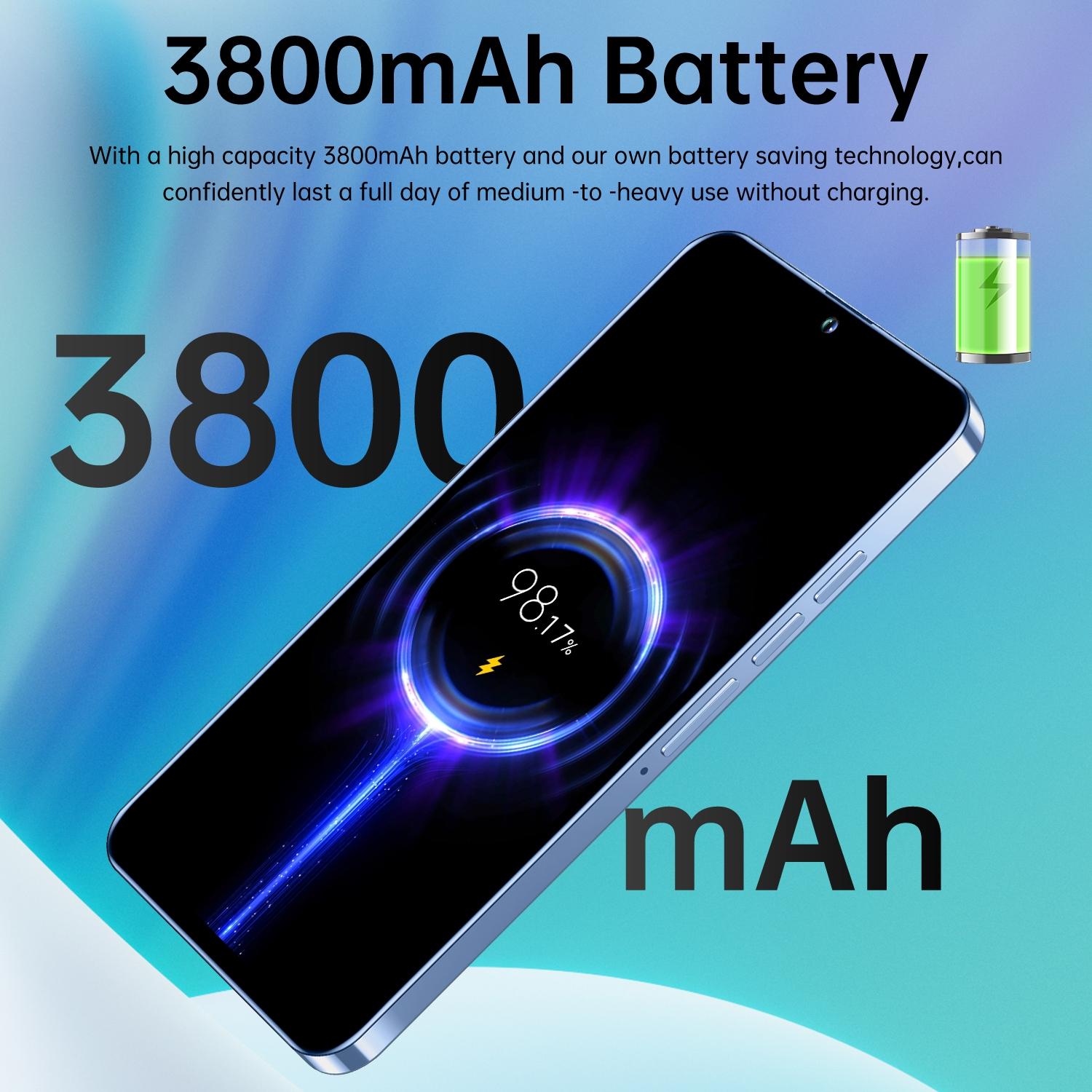 Astarry -25 Ultra Large Screen Smartphone, 6.56-Inch Screen, 32GB+32GB/32GB+64GB Storage, 3800mah Battery, 13mp Camera, Dual Sim, Android Os
