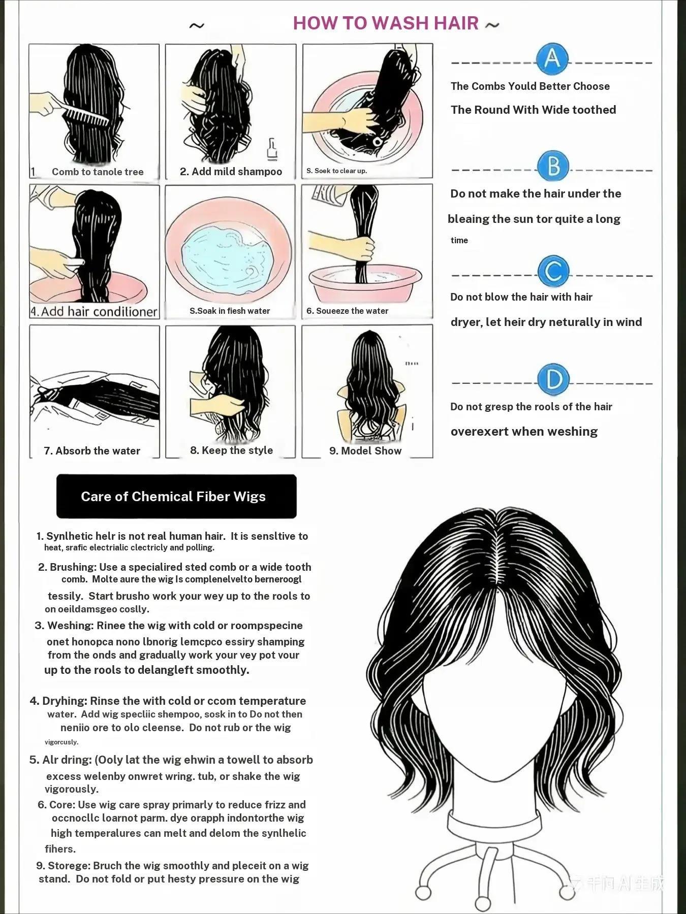 26 Inch Body Wave V Part Wigs Upgrade Glueless Human Hair Blend Wigs No Leave Out V Part Clip In Wigs Easy Wear No Glue No Sew In Beginner Friendly Soft Natural Synthetic Hair Wigs For Women Daily Party Use Lace Glueless Wigs