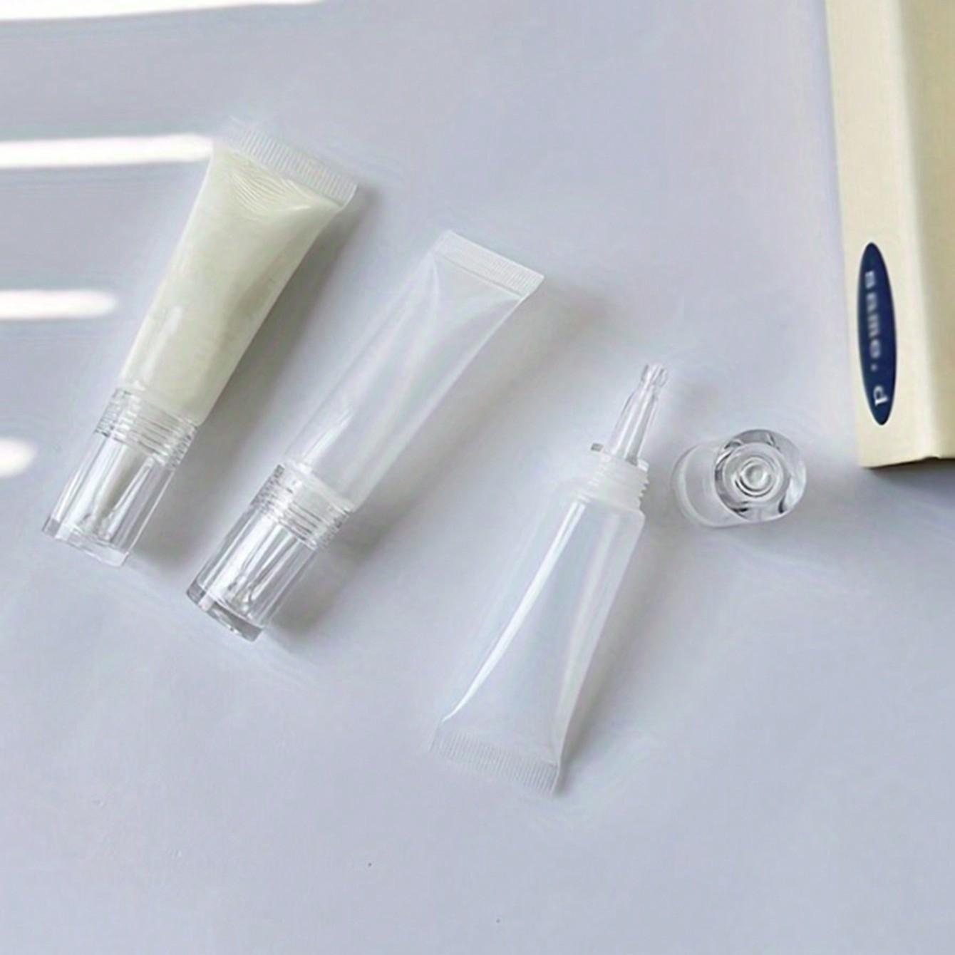 Mini Travel Pump Bottle Set, Reusable Plastic Design for Liquid Cosmetics & Skincare Essentials, Makeup Container, Ideal for On-The-Go Use