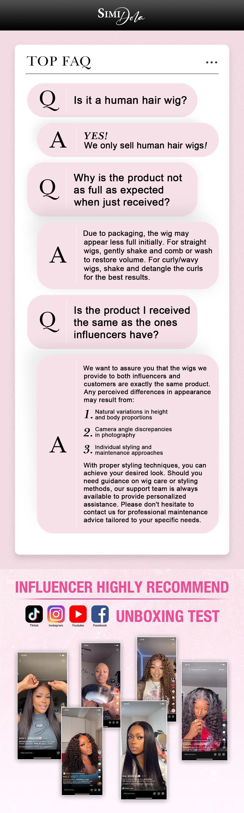 Simidola Put On Go Blonde Highlight Wig Brown Glueless Lace Closure Bouncy Kinky Curly 4x6 HD Lace Wig Human Hair Wig Pre Wig On Clearance