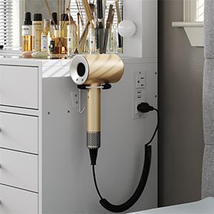 FUSOU [ Valentine's Day ] 55" W Vanity Desk, Makeup Vanity with Charging Station, 15 Drawers Vanity with Lighted Mirror, 3 Lighting Modes, Brightness Adjustable, Glass Top, Vanity Table with Chair for Bedroom