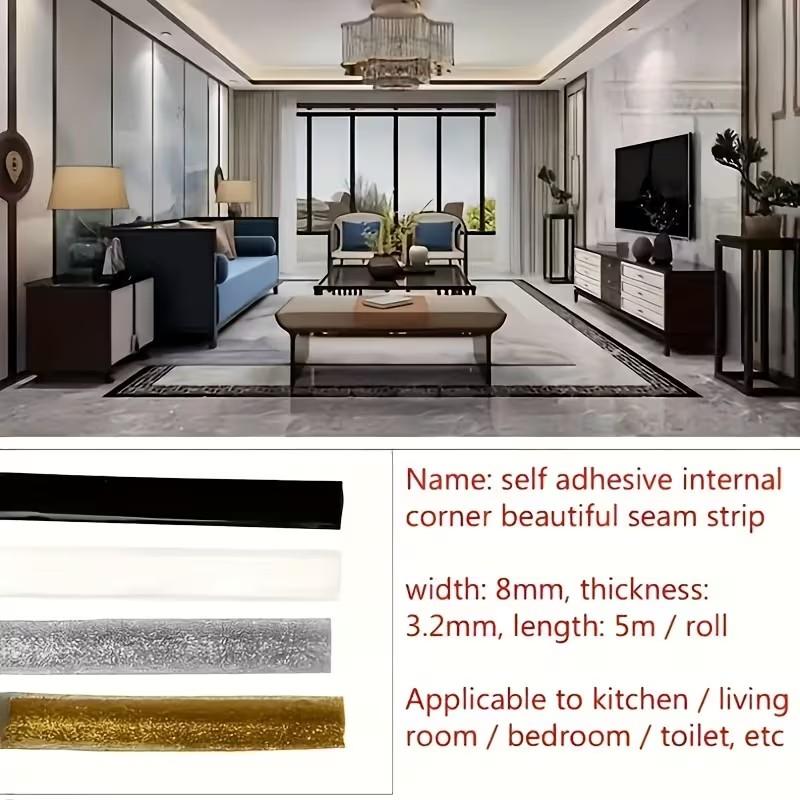 Waterproof Caulking Tape, Multi-Purpose Sealing Strip for Bathtubs, Kitchen Countertops, Sinks, Bathrooms, Toilets, Floor Gaps