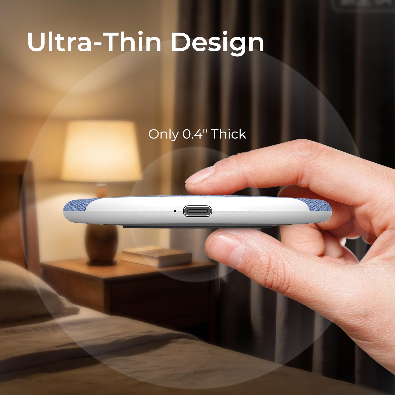 Ultra-Thin Speaker, Wireless Bluetooth Sleeping Pillow Speaker, Portable Under Pillow Sleep Speaker with White Noise & Timer Function, Comfort Sleep Aid Device for Adults, Mother's Day Gift#Summervibes Ultra-Thin Speaker, Wireless Bluetooth Sleeping Pillow Speaker, Portable Under Pillow Sleep Speaker with White Noise & Timer Function, Comfort Sleep Aid Device for Adults, Mother's Day Gift#Summervibes