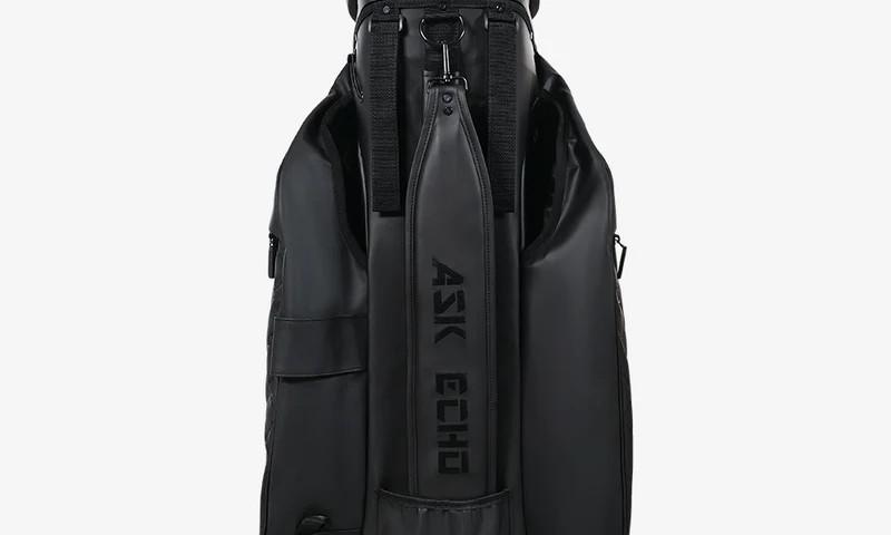 Ask Echo Golf 2025 SLC-130LE Luxury 15 Way Full Length Dividers Golf Quiet Synthetic Leather Cart Bag