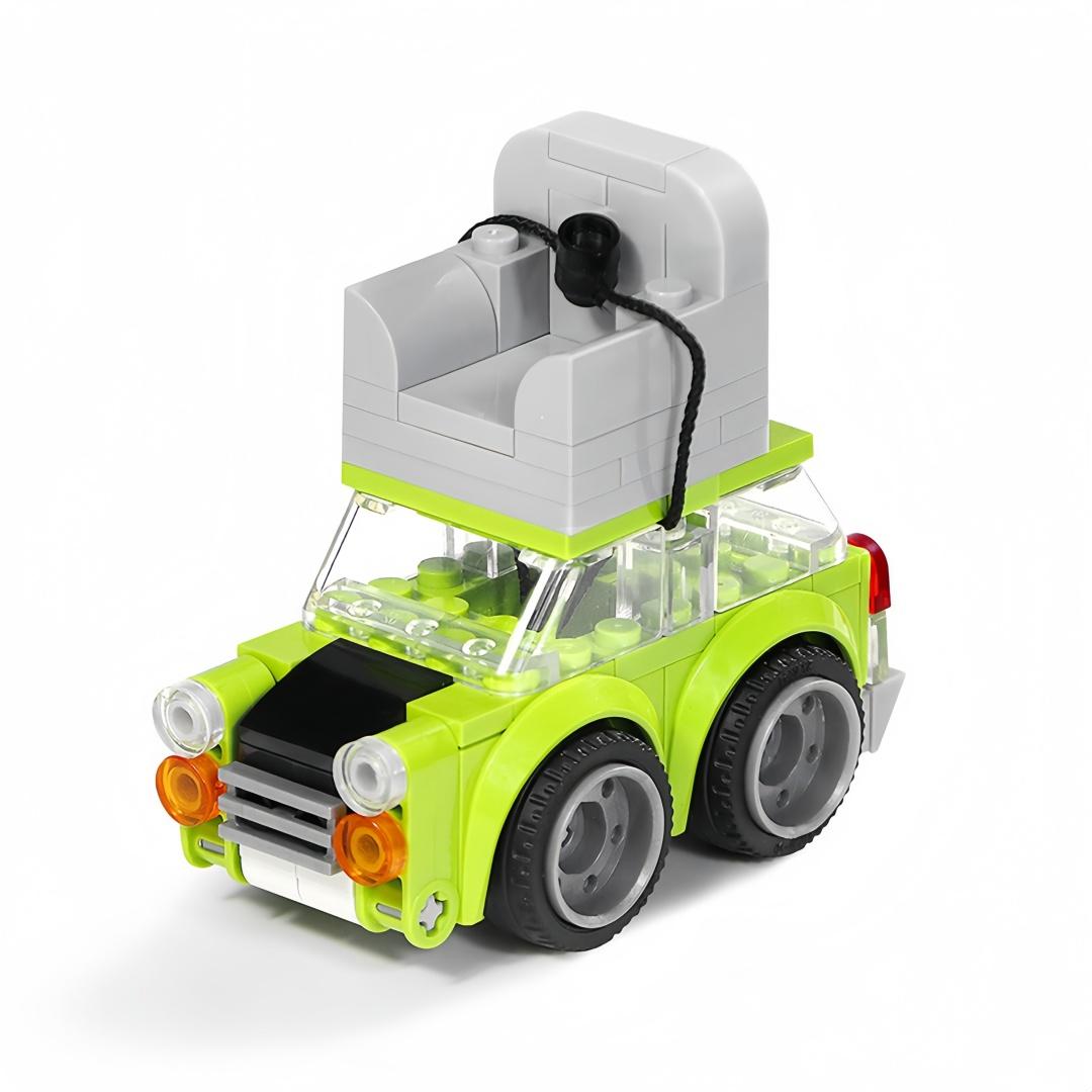 Mr. Bean's Car with Sofa Compatible Lego Building Blocks Educational Toy