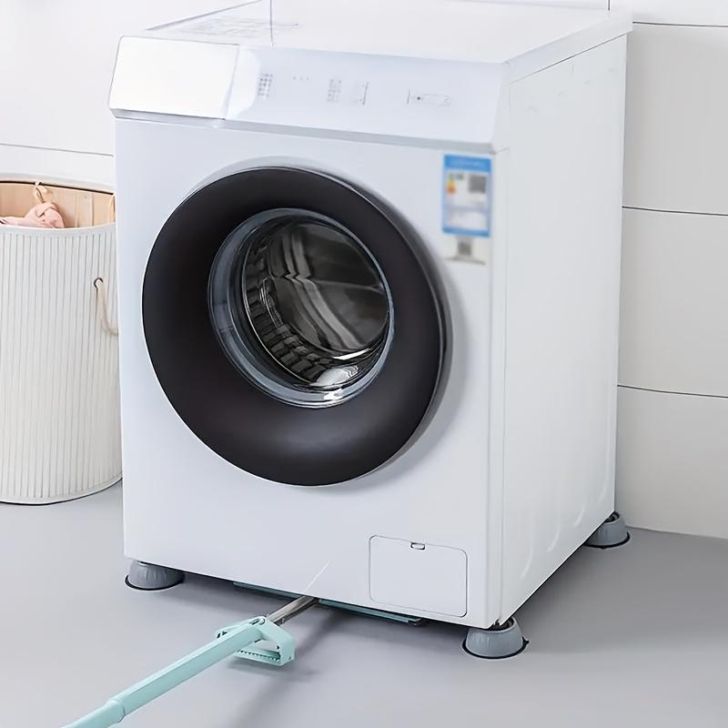 5-Piece Shockproof Washing Machine Mat - Non-slip, Shockproof and Noise Reduction Mat for Washer and Dryer Support