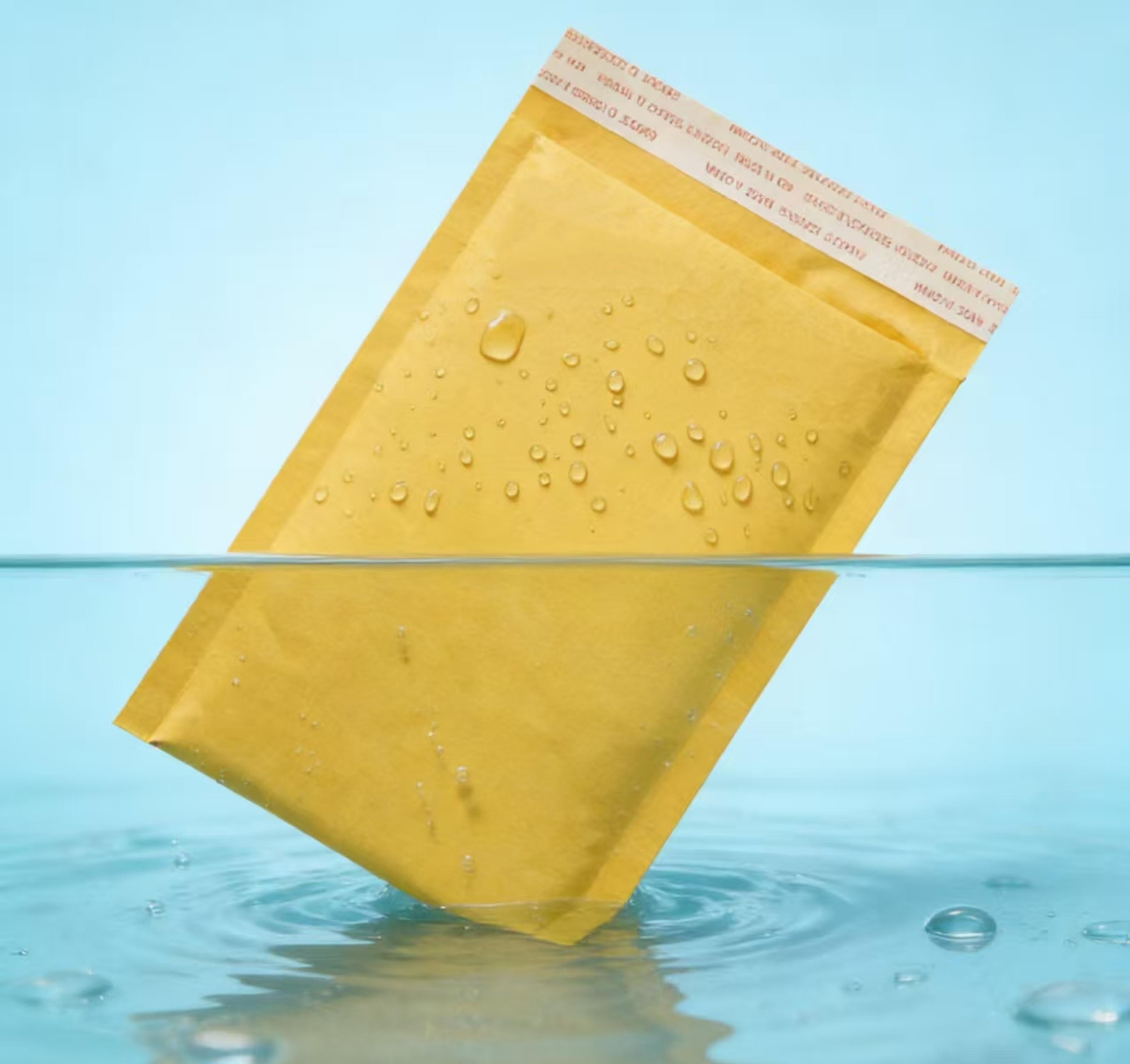 50/100 Pcs 6.3x7.9 Inch Compact Small-Sized Bubble Mailers - Heavy Duty Padded Mailing Envelopes with Self-Sealing Strip, Waterproof for Small Business & Daily Small Item Shipping