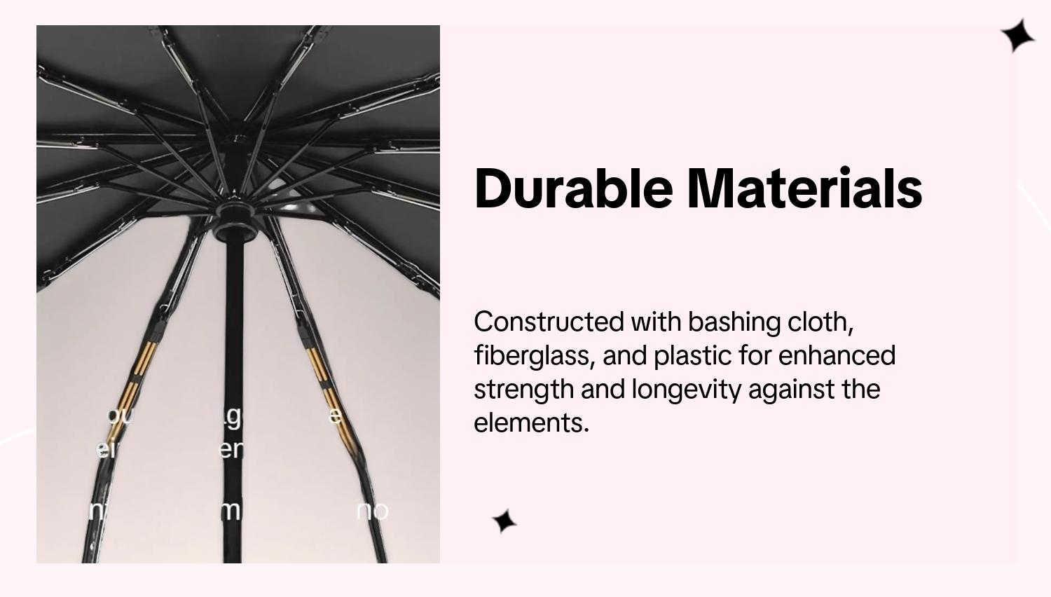 Automatic Folding Umbrella, Portable Pocket Umbrella for Rainy & Sunny Days, UV Protection Windproof Design, Wind Resistant Umbrella for Men Women