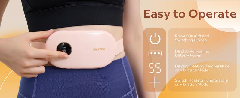 High-Quality Heating Pad –Wearable Electric Menstrual Heating Pad, Portable heating pad,Hot Massage Heating Pad, warming belt for Cramps with Vibration & Massage, Abdominal Relieve with Three Levels, Best Gifts for Woman High-Quality Heating Pad –Wearable Electric Menstrual Heating Pad, Portable heating pad,Hot Massage Heating Pad, warming belt for Cramps with Vibration & Massage, Abdominal Relieve with Three Levels, Best Gifts for Woman