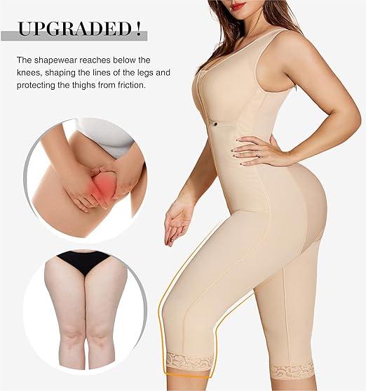 JOSHINE SHAPER Shapewear Tummy Control Faja Butt Lift Curvy Girdle Full Body Buttoned  Body Shapewear