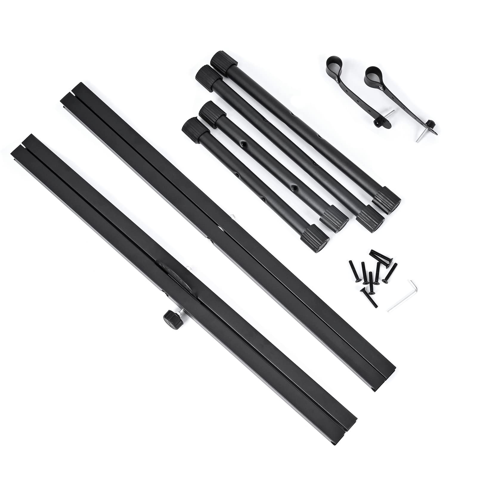 Heavy Duty Double-X Keyboard Stand And Piano Bench Adjustable Portable Digital Piano Stand With Locking Straps For Music Performance Entertainment Valentine's Day Gift Father's Day Gift
