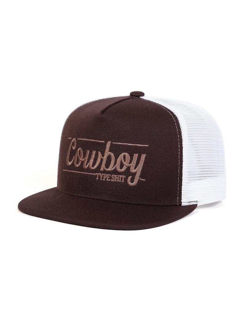 Cowboy Hat, Casual Outdoor Sports Hat for Men & Women, Adjustable Size Hat for Daily Wear, Fashion Accessories for Travel & Daily Wear