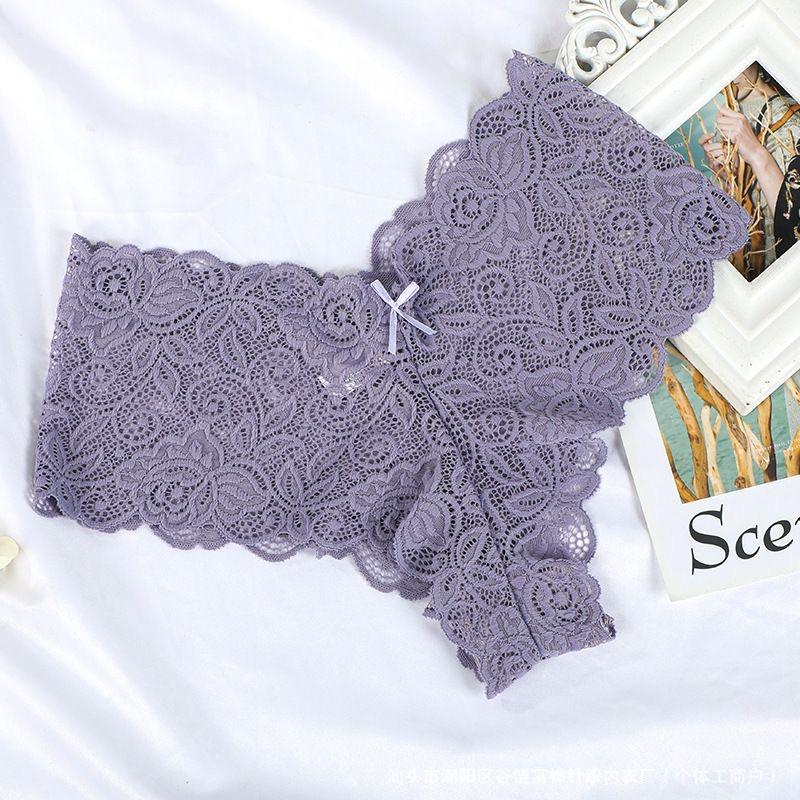 Assorted Lace G-String Thongs 18-piece Women's Lace Briefs - Low-waist, soft and breathable panties, seamless and comfortable briefs,  solid color shorts, suitable  all seasons,   Fit Womenswear underwear period underwear   women skin-friendly