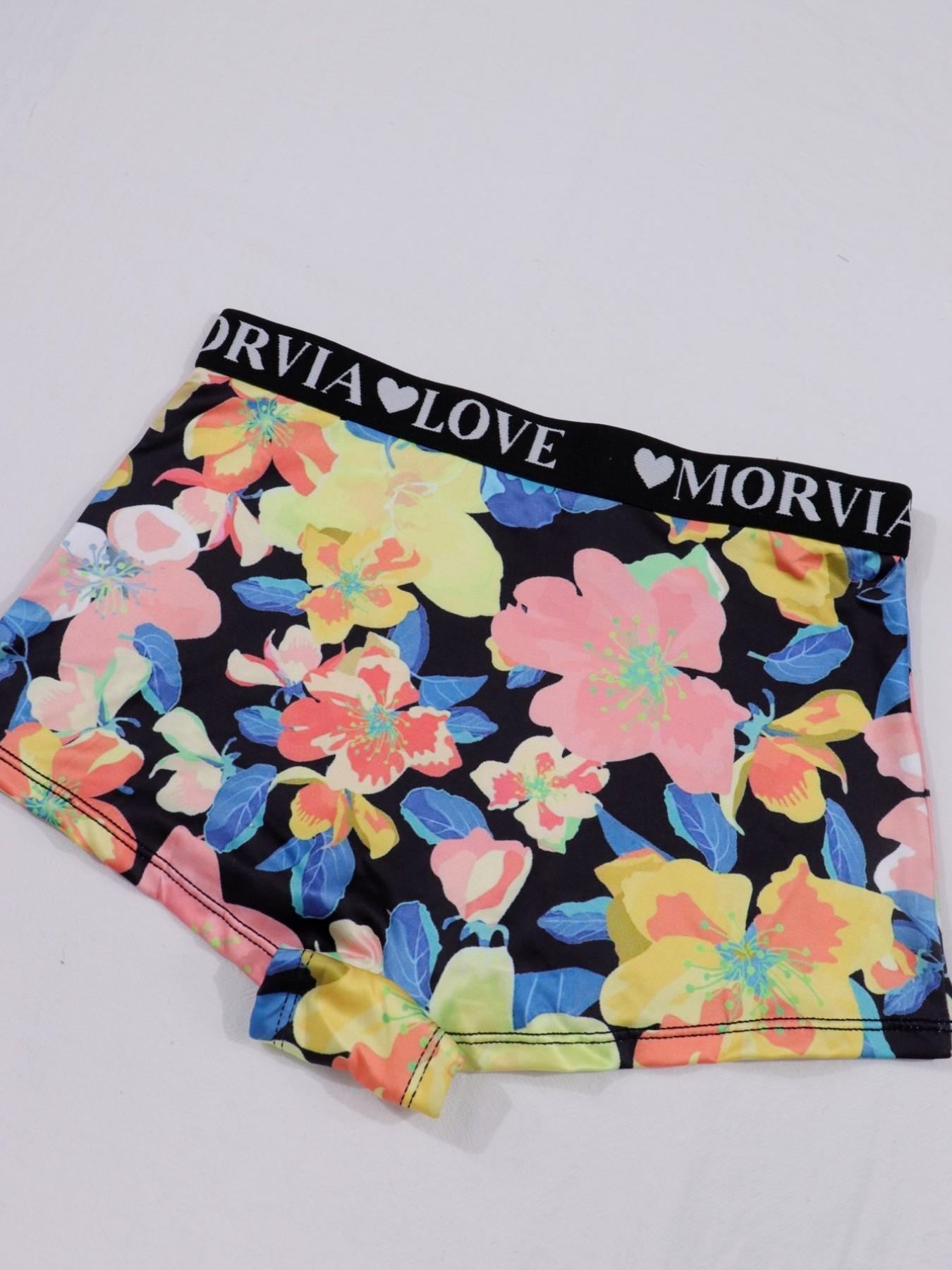 10-Pack Random Women's Cartoon Printed Daily Casual Elastic Knit Underwear Set, Soft Comfortable Fitted Panties, Elastic Waistband, All-Season Wear, Random Blind Box Pack, Soft Stretch Underwear