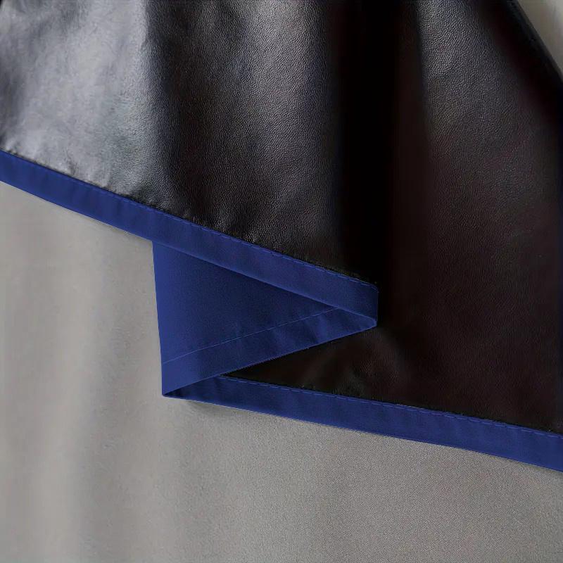 1 piece, solid color polyester material film lining, modern romantic style, 100% blackout curtains, darkening the interior, top pole hanging method, suitable for bedrooms, dining rooms, living rooms, kitchens