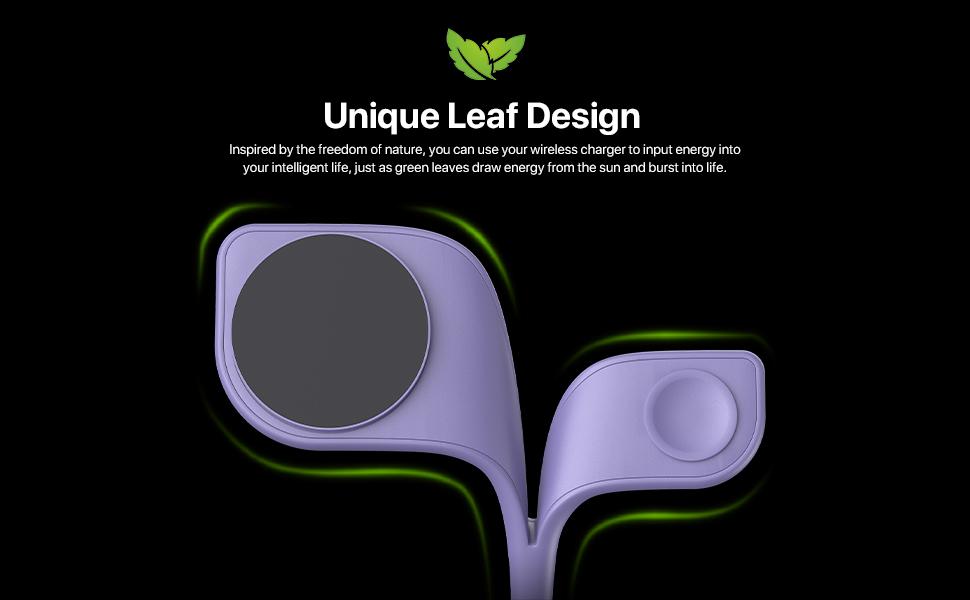 tiktok Portable Magnetic Wireless Charging station, phone holder 5 in 1 Fast Safe Wireless Charger stand for iPhone 12-16 Series