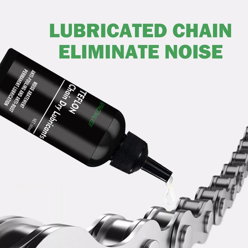 Dry Chain Lube Teflon Bike Oil Waterproof Long Lasting for Bicycle & Motorcycle Outdoor Cycling Accessories