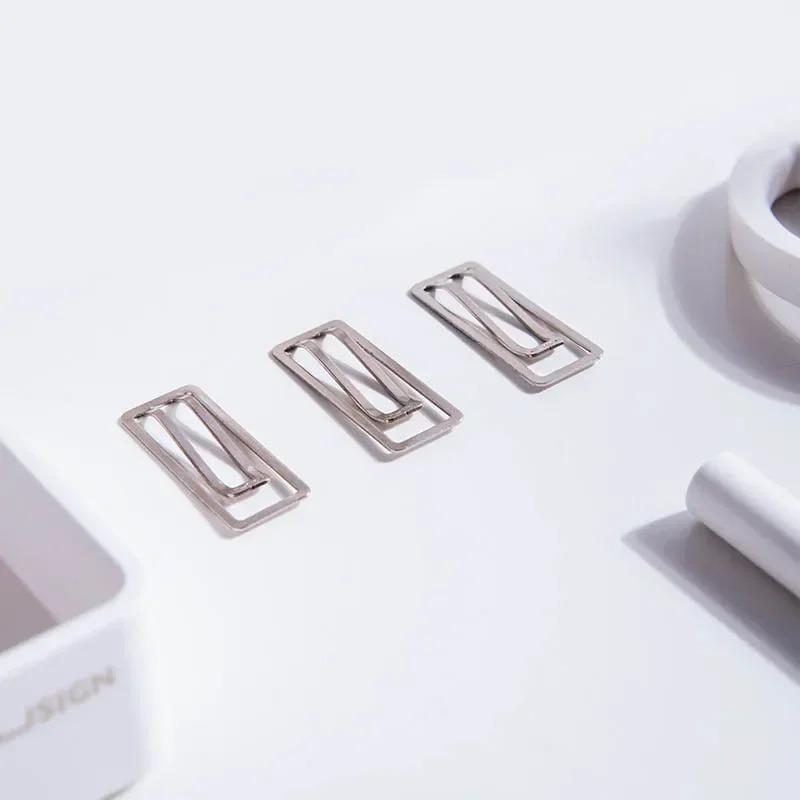 Clips 10 pcs/box W010 Ticket Holder Small Multi-Function Clips Bookmarks For Office School Gadget