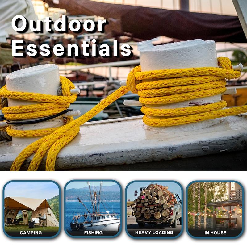 findmall 3/8 Inch Outdoor 48 Braided Polyester Rope 100Ft Rigging Rope Tensile Strength 3520Lbs In Multicolor findmall 3/8 Inch Outdoor 48 Braided Polyester Rope 100Ft Rigging Rope Tensile Strength 3520Lbs In Multicolor