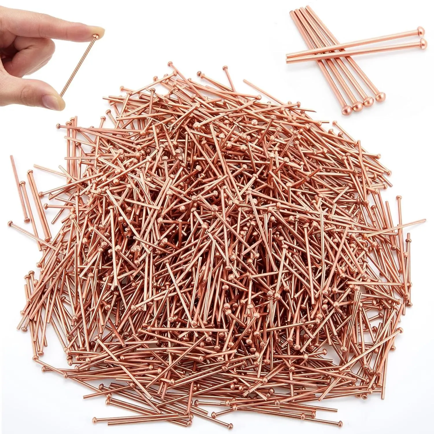 1200 Pcs 2 mm Welding Studs, Stud Welder Pins, Auto Draw Pins for Car Body Spot Welding Repairing Equipment