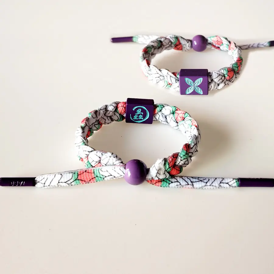 Butterfly Ninja White Bracelet