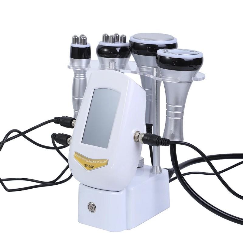 4-In-1 Facial Care Ultrasonic Fat Suction Cavitation Machine, Skin Tightening Muscle Lifting Device, Multi-Functional Massage Tool for Spa