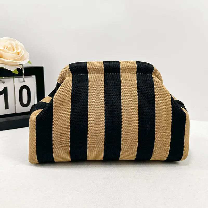 Pinstripe [Black + Khaki]