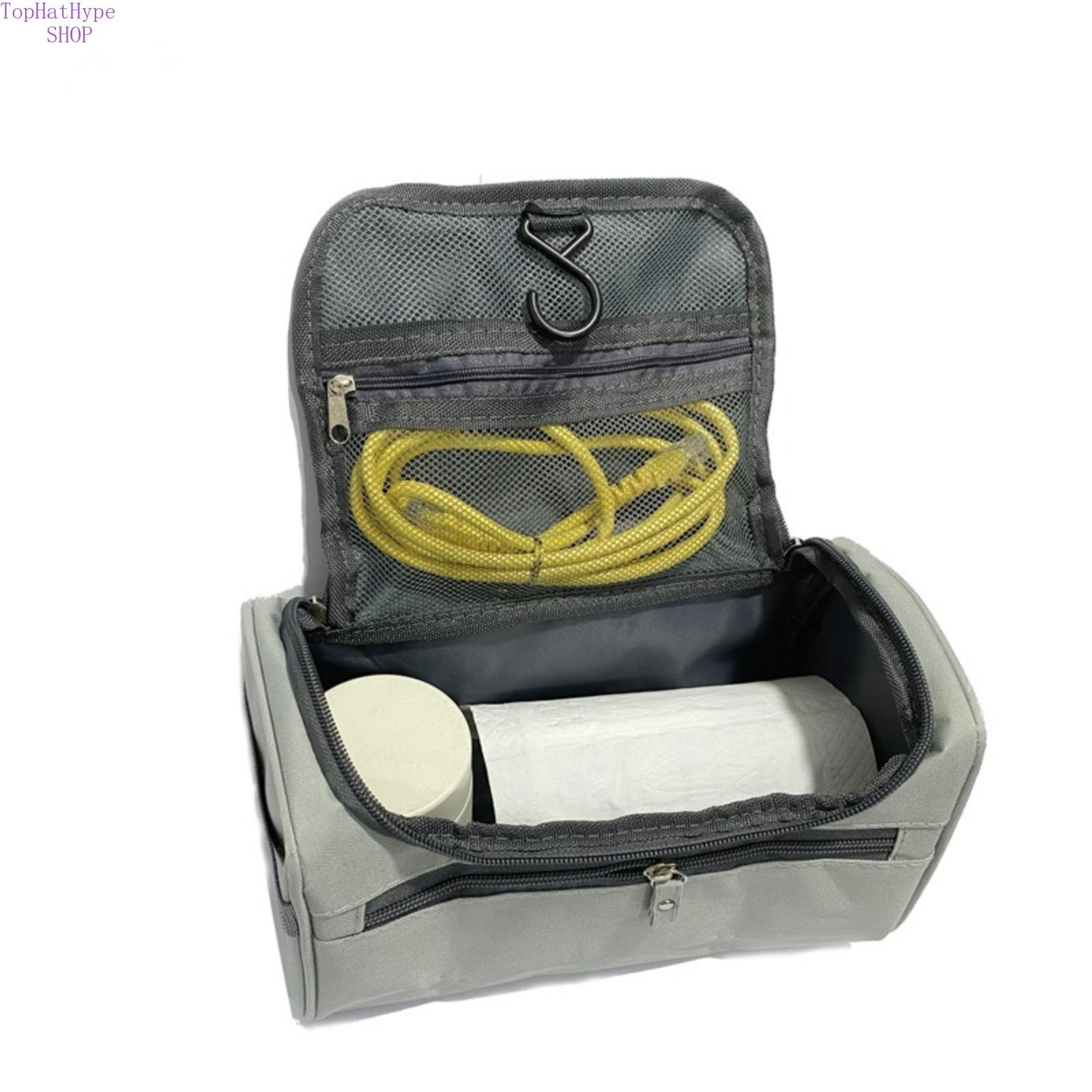 2026 New Portable Waterproof Travel Toiletry Bag Set for Men, Large Capacity Cosmetic Storage Organizer, Lightweight Shower Bag Perfect for Business Trip, Outdoor Travel, Gym, Camping & Daily Bathroom Use