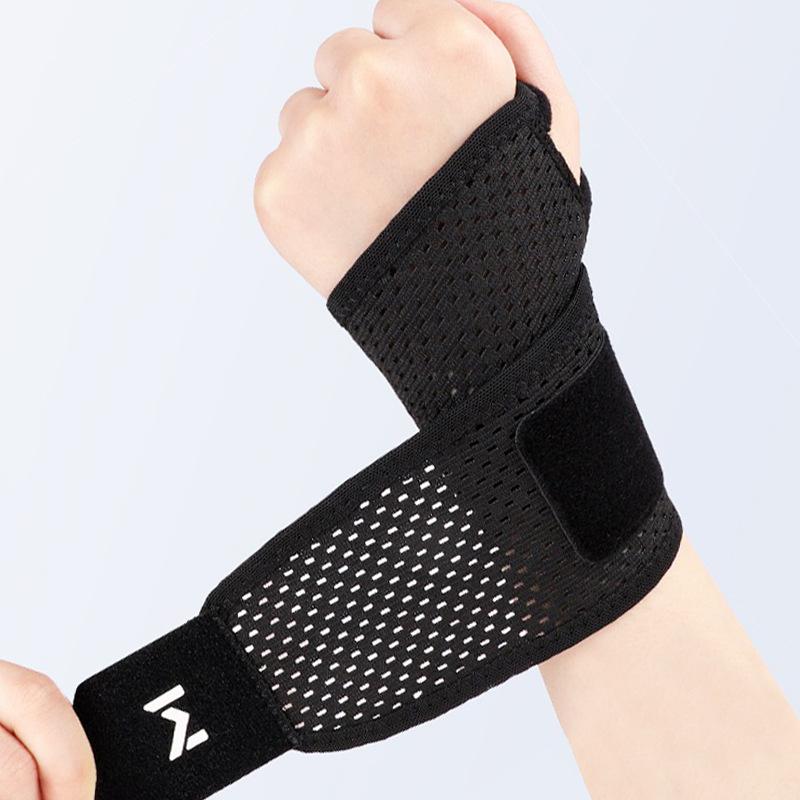 Breathable Wrist Brace (2 Pack) for Relieve Wrist Pain from Carpal Tunnel, Arthritis, Tendonitis, Sprain, TFCC| Adjustable Wrist Wraps Support for Weightlifting, Tennis - Fits All